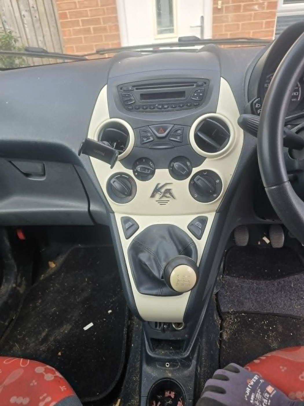 Customer car before Coopers valet